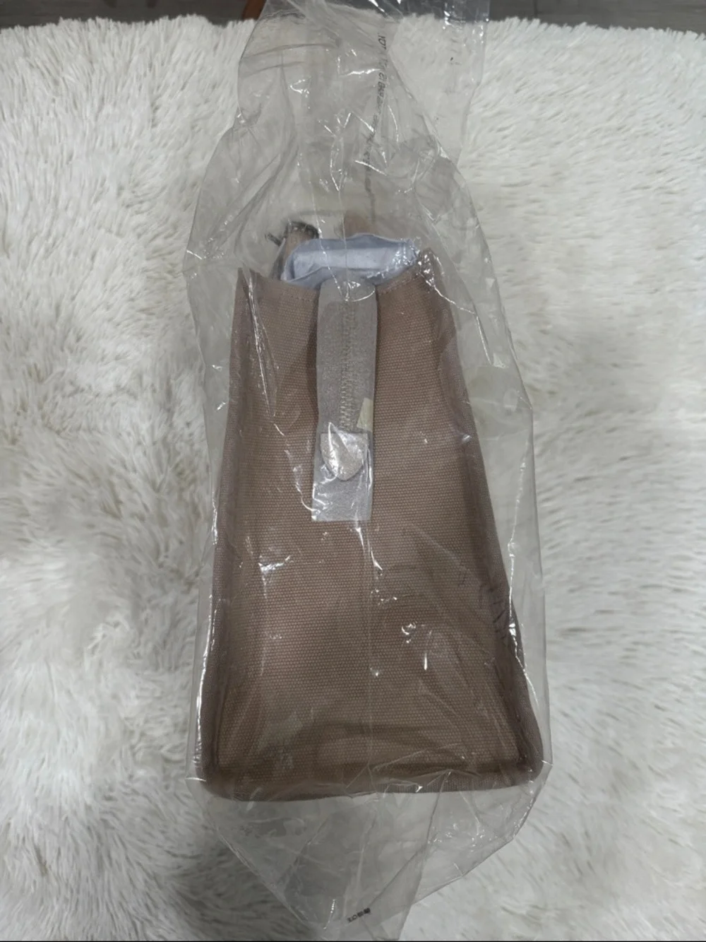 Coach Canvas Rainbow Tote Bag in Beige